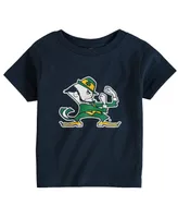 Toddler Boys and Girls Navy Notre Dame Fighting Irish Big Logo T-shirt