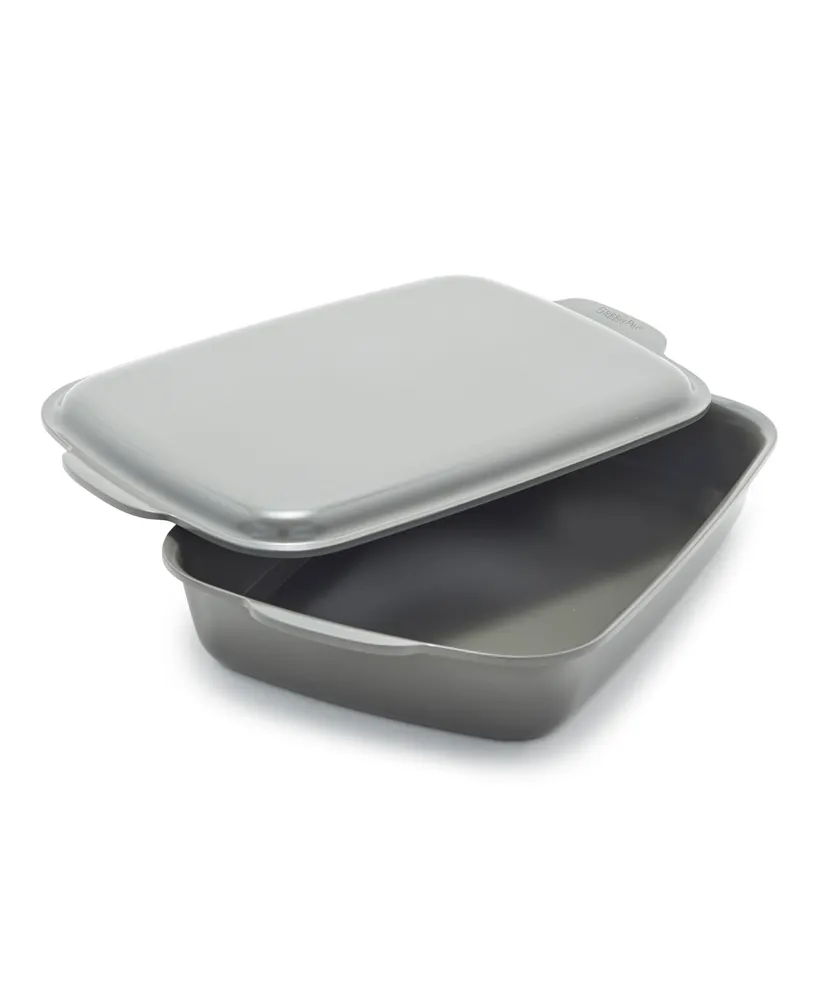 GreenPan Premiere Ceramic Nonstick Ovenware Rectangular Baker with Lid