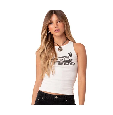 Racer tank top