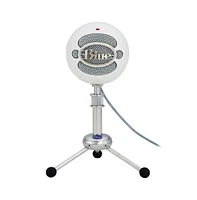 Blue Microphones Snowball Usb Condenser Microphone - White