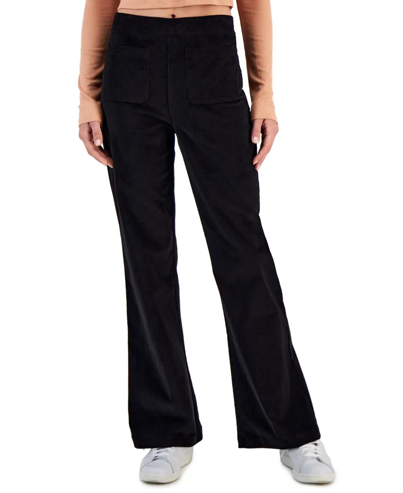 Self Esteem Juniors' Stretch Corduroy Flare-Leg Pants - Macy's