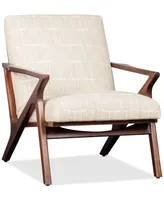 Swaxon Fabric Wood Chair, Created for Macy's