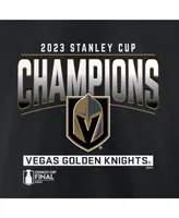 Men's Fanatics Black Vegas Golden Knights 2023 Stanley Cup Champions Signature Roster T-shirt