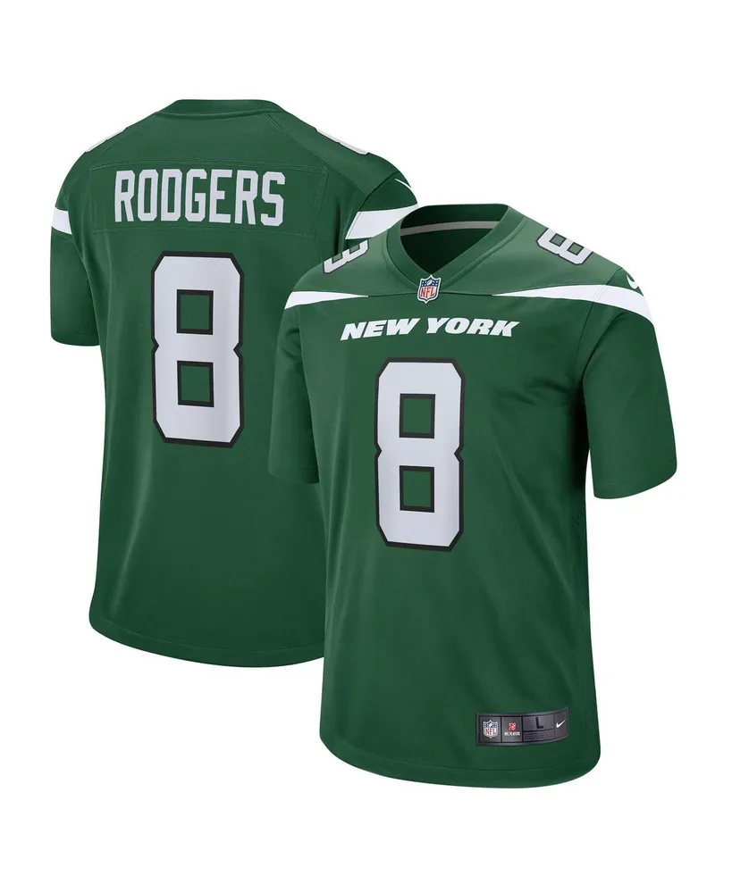 Big Boys Nike Aaron Rodgers Gotham Green New York Jets Game Jersey