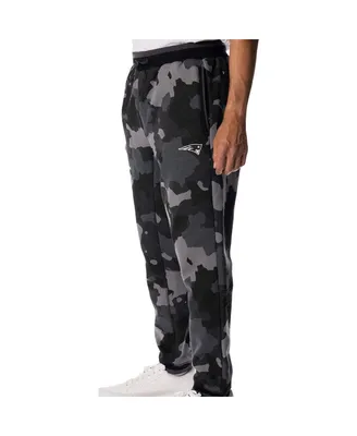 Men's and Women's The Wild Collective Black New England Patriots Camo Jogger Pants