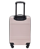 Travelers Club Skyline Collection 20" Rolling Carry-On with 360 Degree 4-Wheel System