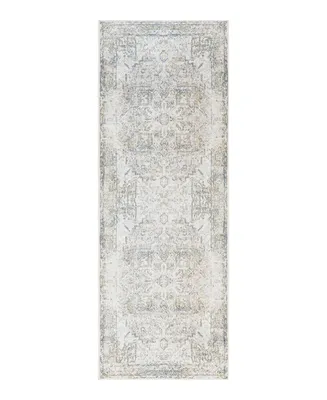 Surya Lillian Machine Washable LLL2301 2'7" x 7'3" Runner Area Rug