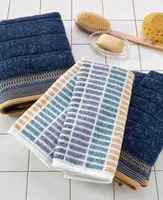 Skl Home Juxtapose Stripe Cotton 2 Piece Hand Towel Set, 26" x 16"