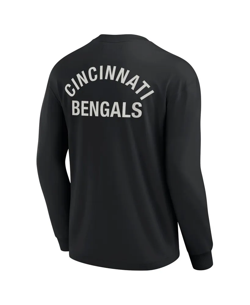 Men's and Women's Fanatics Signature Cincinnati Bengals Super Soft Long Sleeve T-shirt