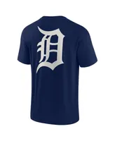 Men's and Women's Fanatics Signature Navy Detroit Tigers Super Soft Short Sleeve T-shirt