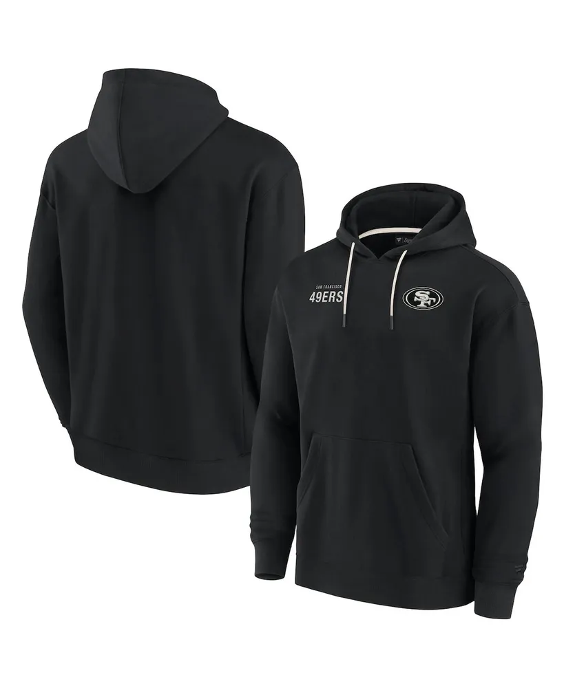 Men's and Women's Fanatics Signature San Francisco 49ers Super Soft Fleece Pullover Hoodie