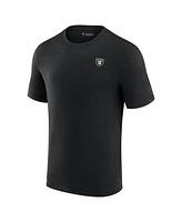 Men's Fanatics Signature Black Las Vegas Raiders Modal Short Sleeve T-shirt