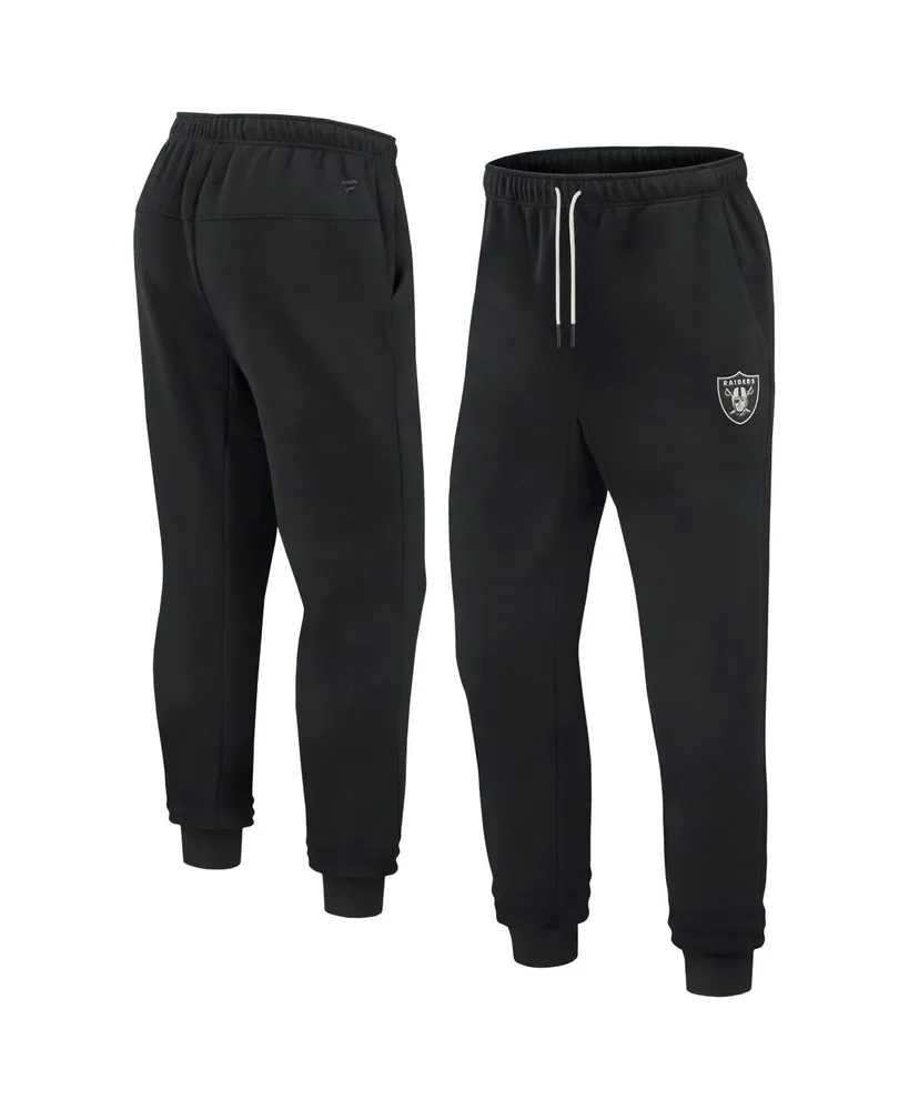 Men's and Women's Fanatics Signature Black Las Vegas Raiders Super Soft Fleece Jogger