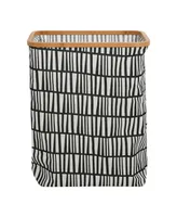 Bamboo Rimmed Rectangular