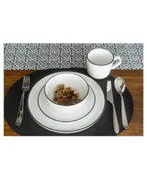 Bia Cordon Bleu Stackable 16 Piece Dinnerware Set, Service for 4
