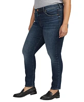 Jag Plus Size Maya Mid Rise Skinny Leg Jeans