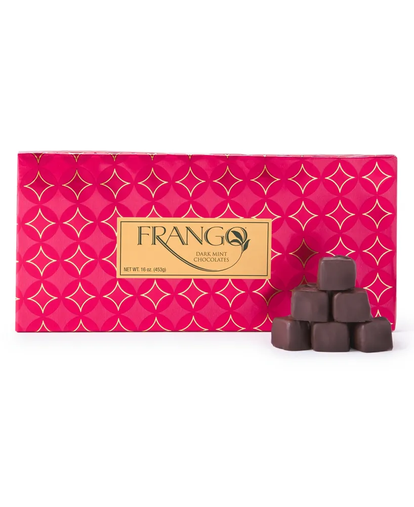 Frango Chocolates 1 Lb Wrapped Dark Mint Chocolates Gift Box, Created for  Macy's