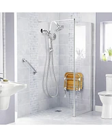 High Pressure Shower Head Combo Handheld Shower Head & Rainfall Showerhead