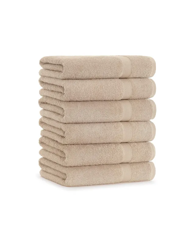 Sunham Soft Spun Cotton Solid Bath Towel, 27 x 52 - Macy's