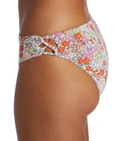 Roxy Juniors' Floral-Print Beach Classics Hipster Bikini Bottoms