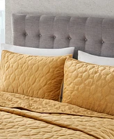 Madison Park Harper Quilted Velvet 3-Pc. Quilt Set