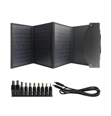 Portable Solar Panel, 40W Charge Capacity, Durable, Foldable and Easy to Carry
