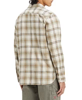 Levi's Men's Worker Relaxed-Fit Plaid Button-Down Shirt, Created for Macy's