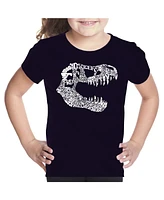 La Pop Art Girls Word T-shirt - Trex