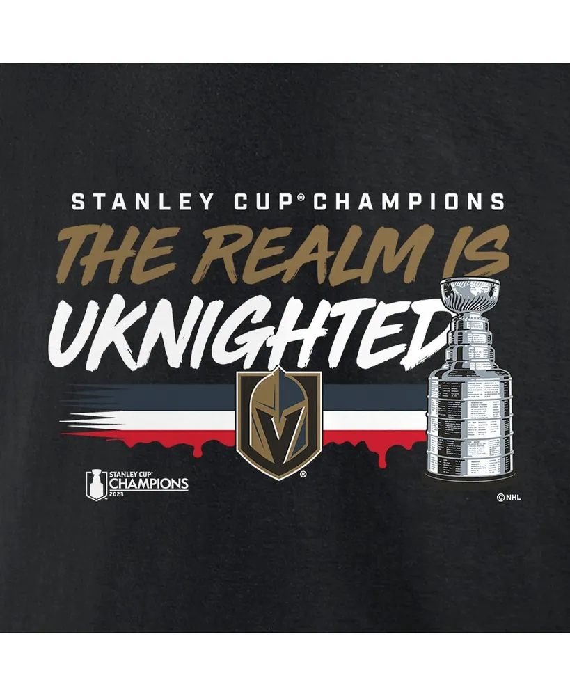 Men's Fanatics Black Vegas Golden Knights 2023 Stanley Cup Champions Hometown Dna T-shirt