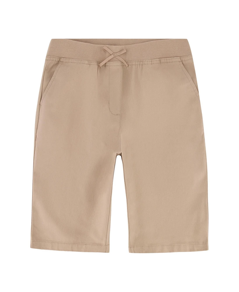 Nautica Big Girls Uniform Pull-On Skinny Bermuda Shorts