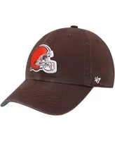 Men's '47 Brand Brown Cleveland Browns Franchise Team Fitted Hat