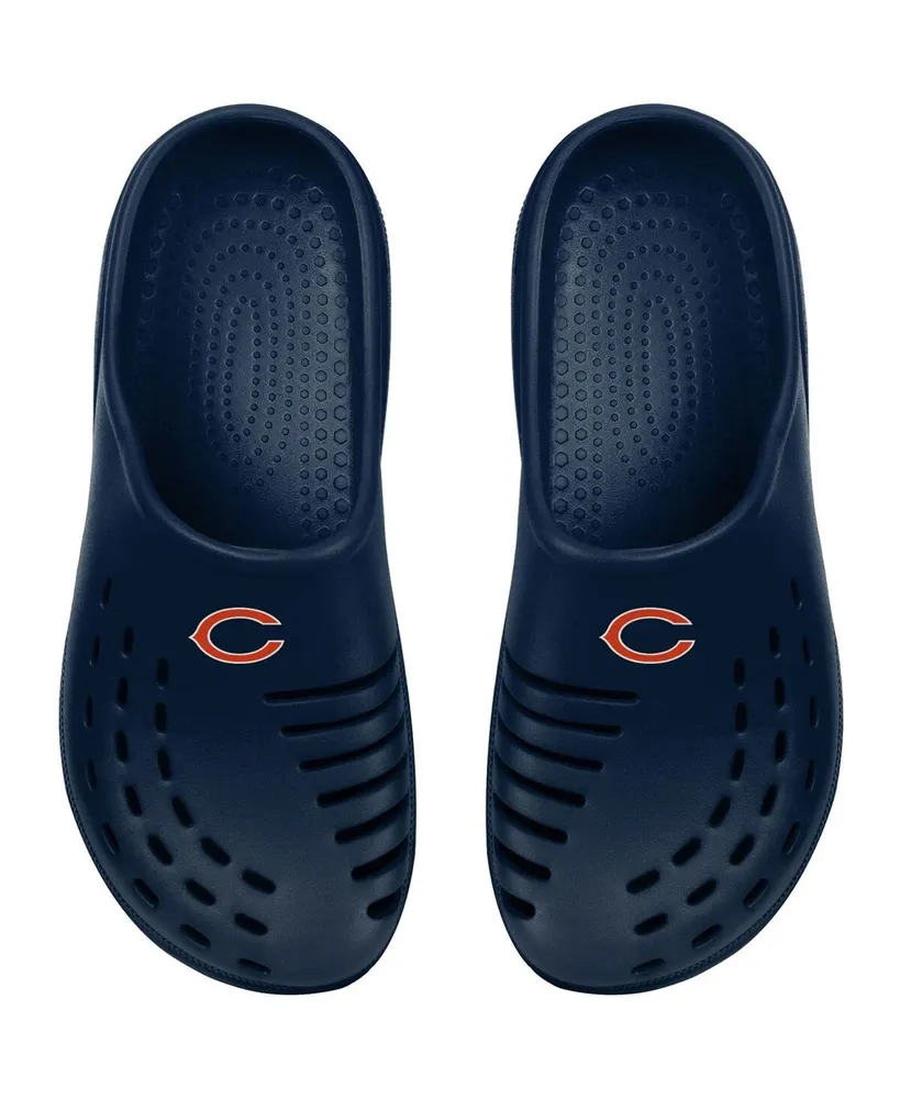 Big Boys and Girls Foco Navy Chicago Bears Sunny Day Clogs