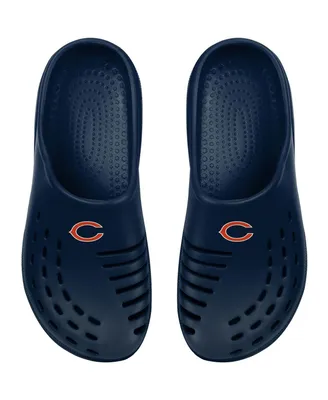 Big Boys and Girls Foco Navy Chicago Bears Sunny Day Clogs