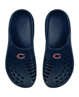 Big Boys and Girls Foco Navy Chicago Bears Sunny Day Clogs