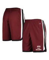 Men's Champion Maroon Mississippi State Bulldogs Basketball Shorts