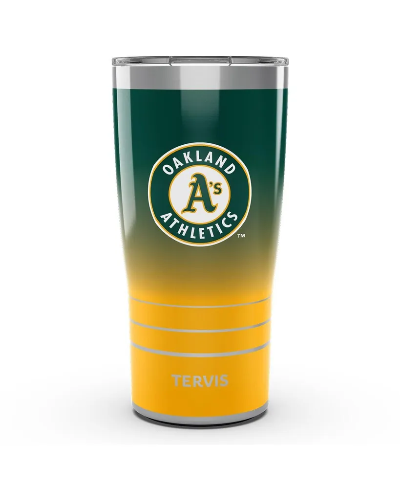 Tervis Tumbler Oakland Athletics 20 Oz Ombre Stainless Steel Tumbler