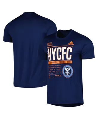 Men's adidas Navy New York City Fc Club Dna Performance T-shirt