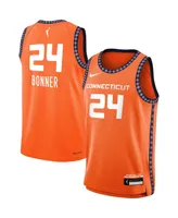 Big Boys and Girls Nike DeWanna Bonner Orange Connecticut Sun Swingman Player Jersey - Explorer Edition