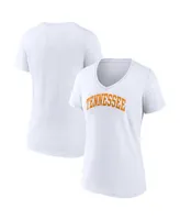 Women's Fanatics Tennessee Volunteers Basic Arch V-Neck T-shirt