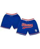 Men's Rings & Crwns Royal Indianapolis Clowns Replica Mesh Shorts