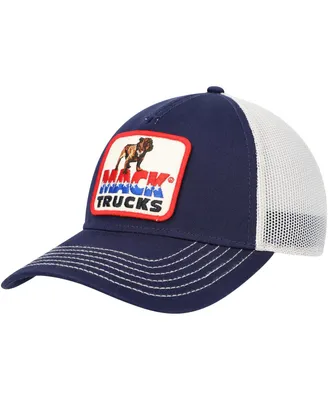 Men's American Needle Navy Mack Trucks Valin Trucker Snapback Hat