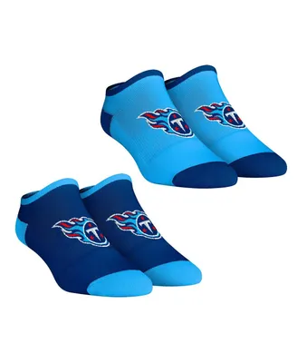 Women's Rock 'Em Socks Tennessee Titans Core Team 2-Pack Low Cut Ankle Sock Set