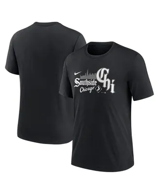 Men's Nike Black Chicago White Sox City Connect Tri-Blend T-shirt