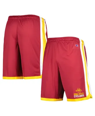 Men's Champion Cardinal Iowa State Cyclones Basketball Shorts