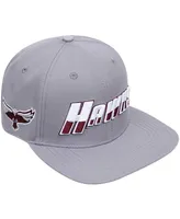 Men's Pro Standard Gray Maryland Eastern Shore Hawks Evergreen Hawks Snapback Hat