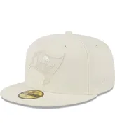 Men's New Era Cream Tampa Bay Buccaneers Color Pack 59FIFTY Fitted Hat