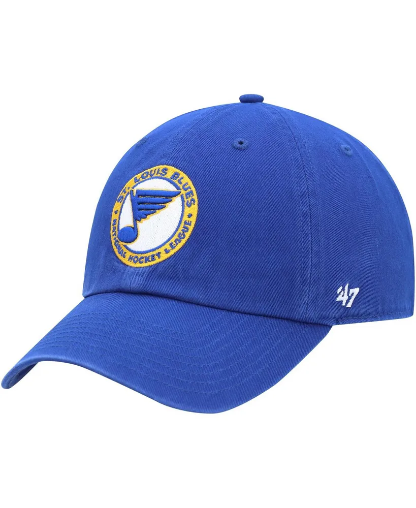 47 Brand Blue St. Louis Blues Sure Shot Captain Snapback Hat for Men