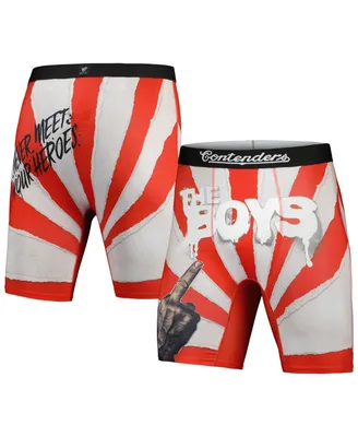 Men's Contenders Clothing Red The Boys Poster Boxer Briefs