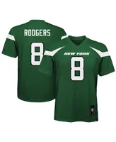 Big Boys Aaron Rodgers Gotham Green New York Jets Replica Player Jersey