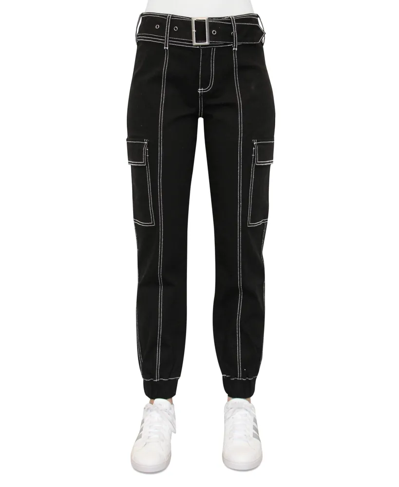 Women's Juniors High Rise Skater Cargo Pants